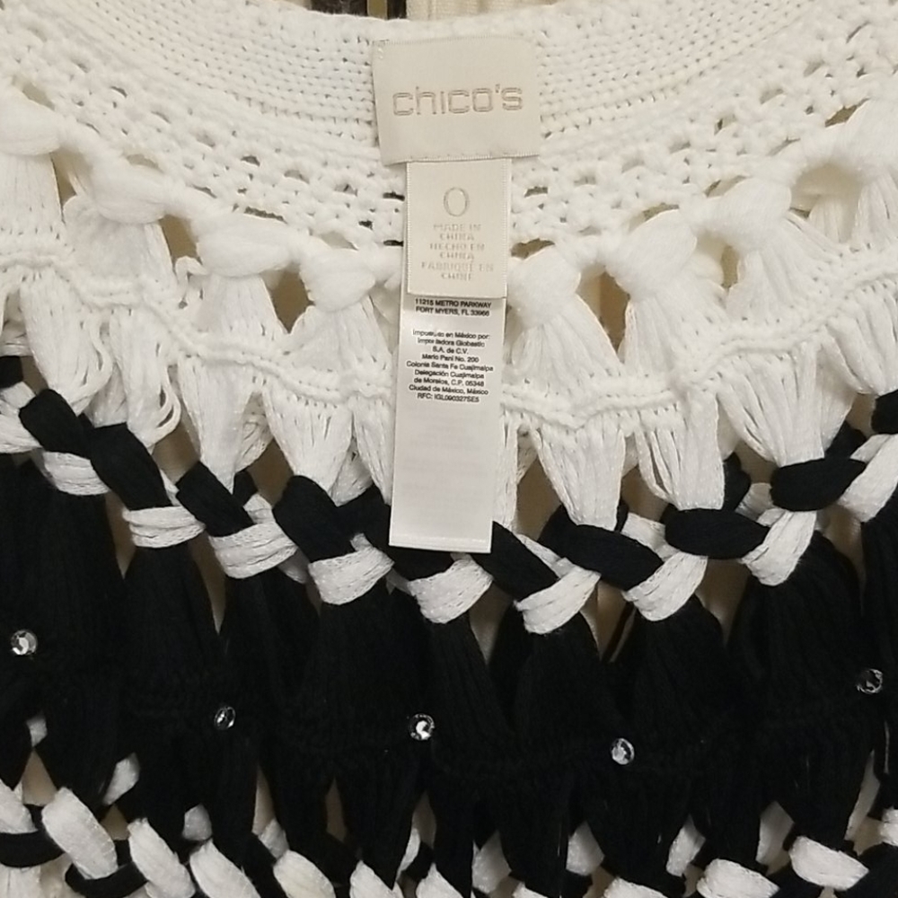 Chico's Pretty Rhinestone Top